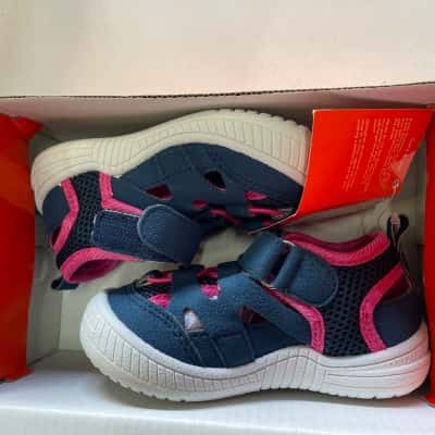 Oomphies Kids  Size 6 Navy Blue / Pink  / White 