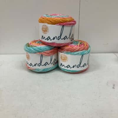 Lion Brand Yarns Mandala Ombré Tranquil x3 