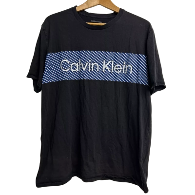 Calvin Klein Mens Size XL Black T-Shirt