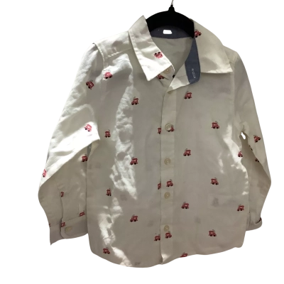OshKosh Kids  Size 3 Cream Long Sleeve Shirt  HTHT