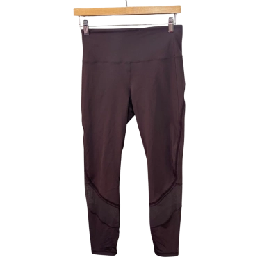Lululemon Womens  Size 8 Leggings Maroon 