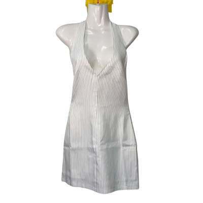 BNWT Lioness Size XS Pinstriped Halter Neck Dress 