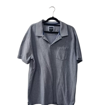 Gazman Men's Size XL Blue Polo Top