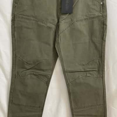 Harley Davidson Mens  Size 34 Cargo Pants Green 