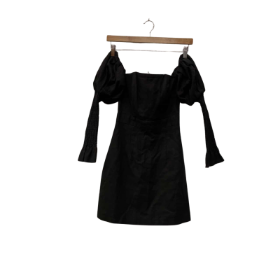 Madison The Label Womens  Size 8 / XS Off The Shoulder Dress Black  