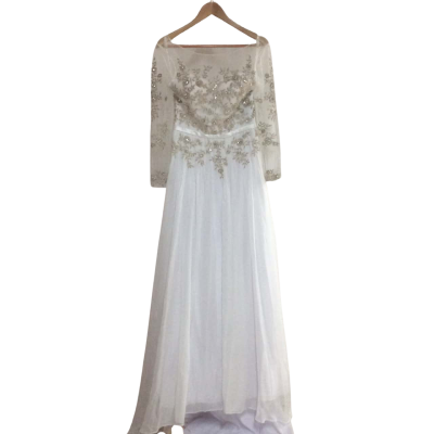 Poseur Womens  Size 10 Wedding Dress White 