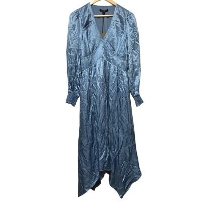 AllSaints Womens  Size 10 Blue Estelle Dress