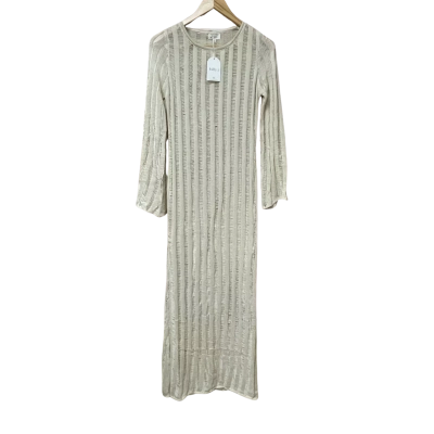  BNWT Billy J Womens Size XL Maxi Dress Beige 