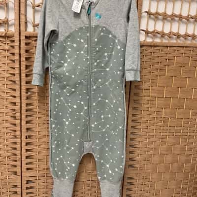  Love to Dream Sleep Suit Long Sleeve 3 years mild stars kids boys girls nonslip 