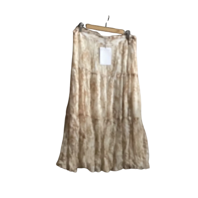 Witchery Womens  Size 12 Tiered Skirt Brown 