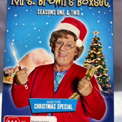 Mrs. Brown’s  it’s DVD set including The Christmas Special