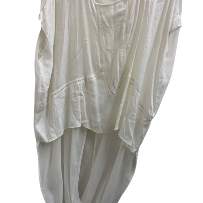  Womens  Size 0 Sleeveless Top Off White top 