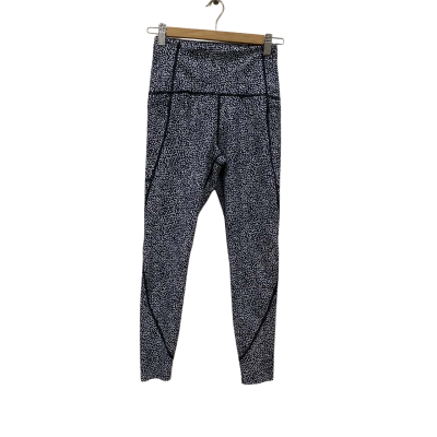 Nimble Activewear Women's Leggings With Both Side Pockets Size 10 Black  / White 