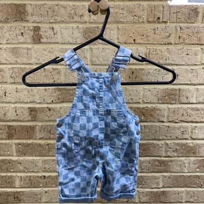 Seed Heritage Kids MEDIUM BLUE DENIM overalls Size 000 