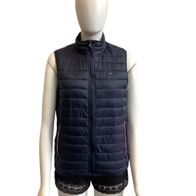 Tommy Hilfiger Women's Size XS Puffer Vest Navy Blue 