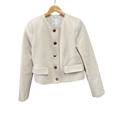 Witchery Womens  Size 6 Blazer Natural 