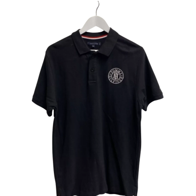 Tommy Hilfiger Mens  Size XXL Polo Shirt Black  