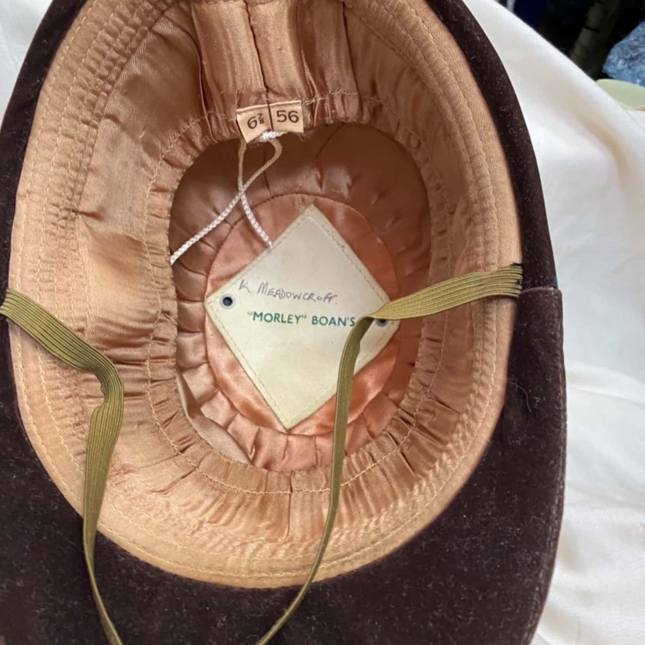 Morley Boans Horse Riding Hat 6 7/8 / 56