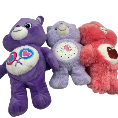 3x Care Bear Plush