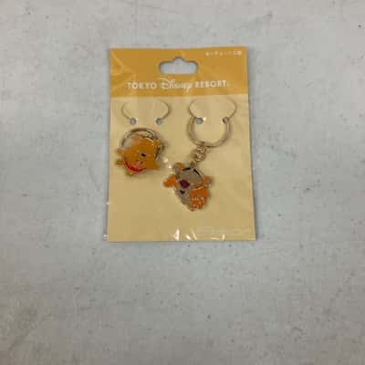 Disney Tokyo Resort Winnie & Tiger Key Chain Set
