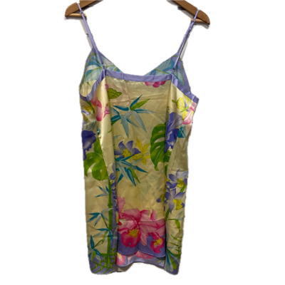 Eva B.Bitzer Womens  Size L Strapless Lingerie Dress Floral / Multicoloured / Pattern 