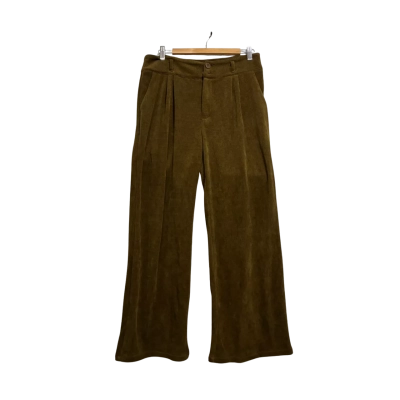 Cider, Womens, Size M, olive green wide leg pants