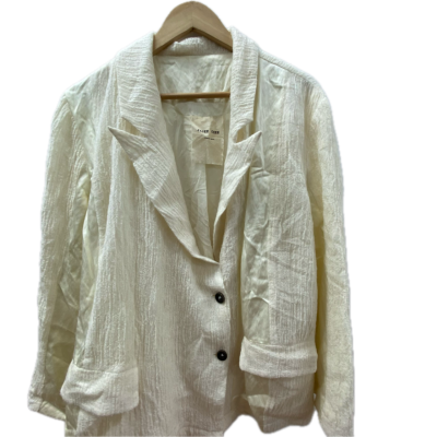 Jagee Chen Womens Jacket  Size S Cream 