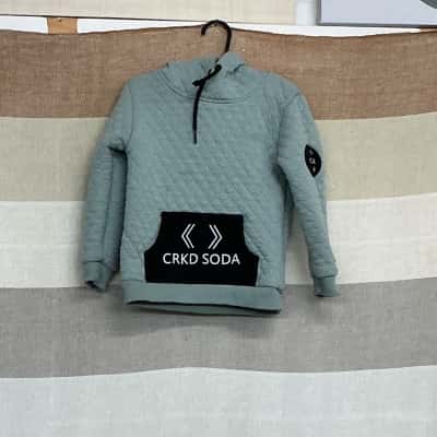 Cracked soda Kids  Size 5 Jumper Turquoise 