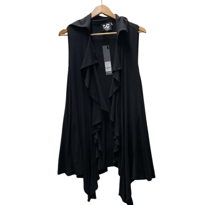  Cordelia Collection BNWT Womens  Size 12 Vest Jacket Black  