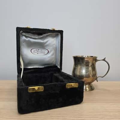 The Russel Collection Silver Plated Mug
