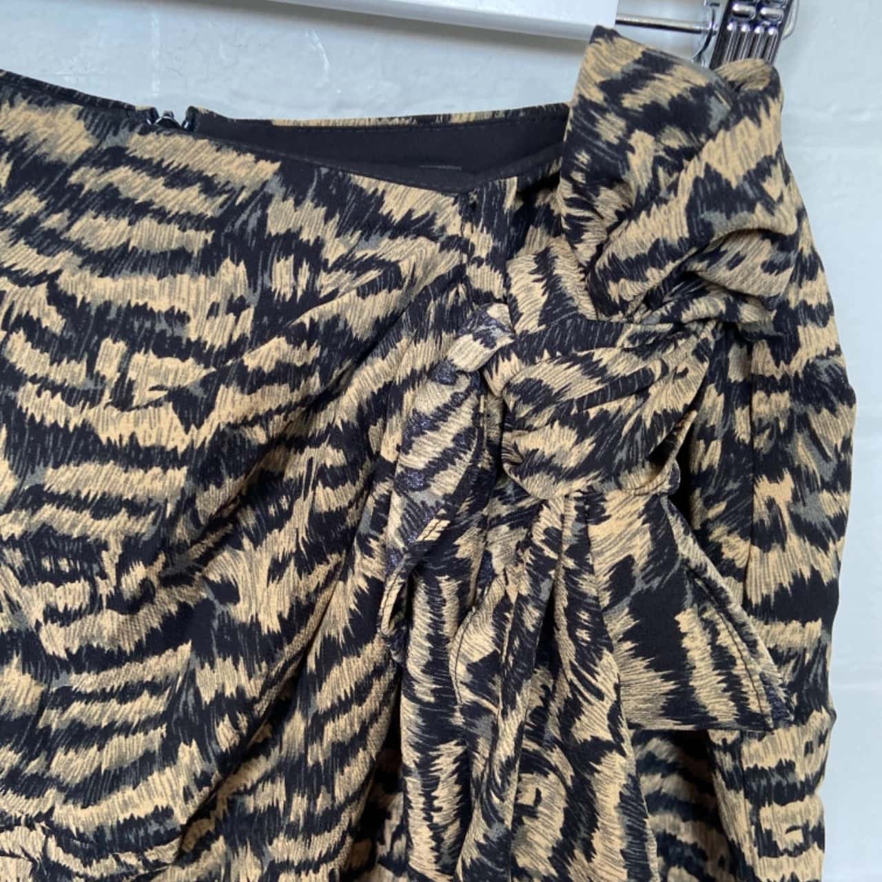 A.L.C. - Leopard Asymmetrical Skirt