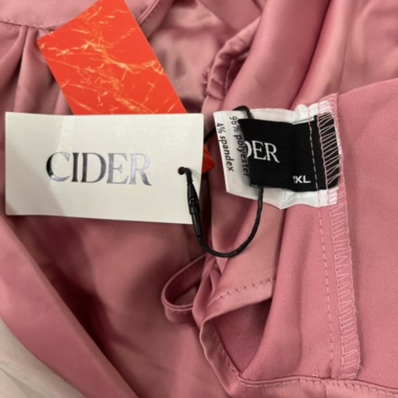 Cider satin dress