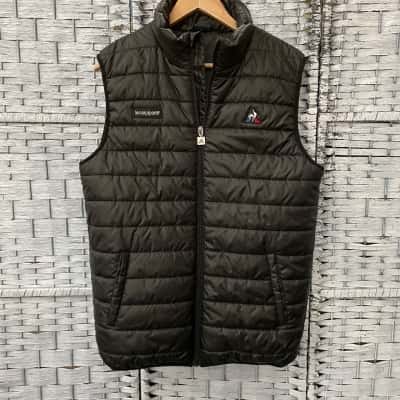 Le Coq Sportif Unisex  Size M Puffer Vest Black  