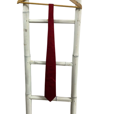  Mens Red Silk Tie 