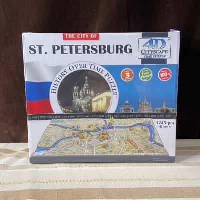 Sealed, The City of St. Petersburg, 4D Cityscape Time Puzzle