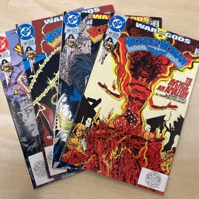 Wonder Woman Comics Set of 4