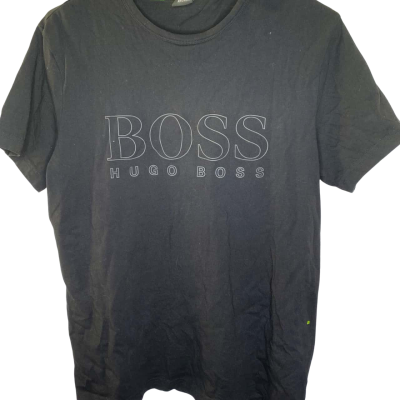 Boss Hugo Boss Mens  T-shirts Size L Black  