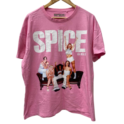 Spice Girls Official Merchandise Pink T-Shirt