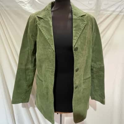 SEQUENCE Jacket Size 6 Green 