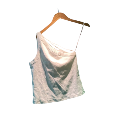 Unison Womens  Size L Singlet Top White 