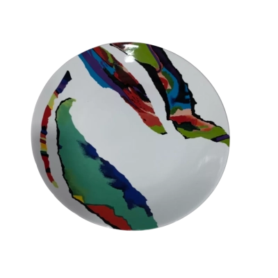 Jenny Kee “white opal” Large Platter 