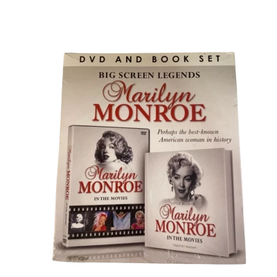 Marilyn Munroe DVD And Book Set