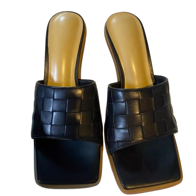 Tony Bianco Womens  Size 7.5 Heels Black  / Brown 