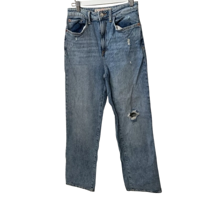 Guess Womens  Size 27 High-Waisted Jeans Blue 