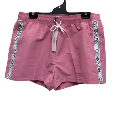 Calvin Klein Womens  Size L Board Shorts Pink  