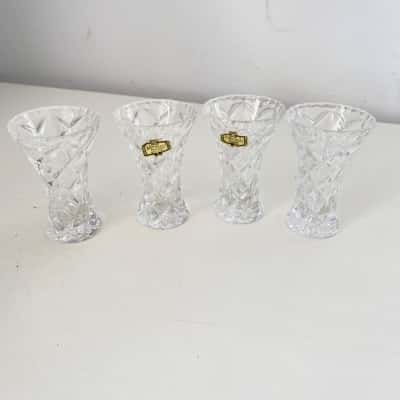 Crystal Zajecar Set Of 4 Glasses