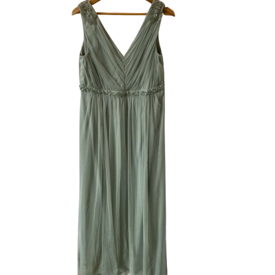 Monsoon Womens Size US 12 /  UK 16 Maxi Dress Sage