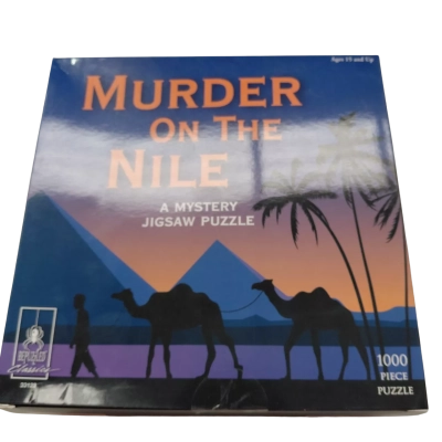 Murder On The Nile A Mystery Jigsaw Puzzle 