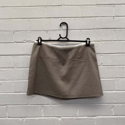 White Fox Mini Skirt