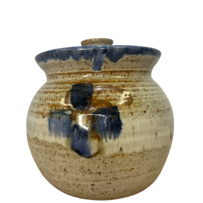 Vintage Lidded Studio Pottery Jar